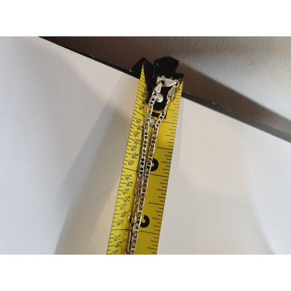 Vintage Moonstone Gemstone Pendant Sterling Silver 925 Necklace and Dainty Chain - Picture 8 of 9